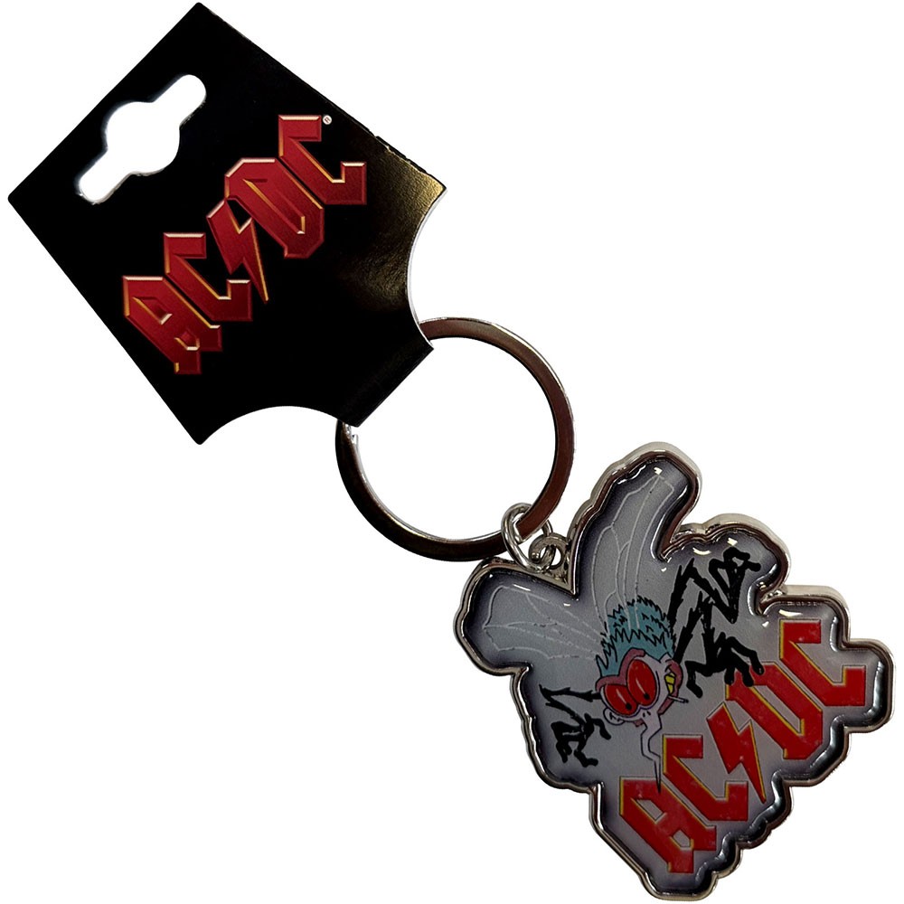 AC/DC - Fly Schlüsselring - Grau